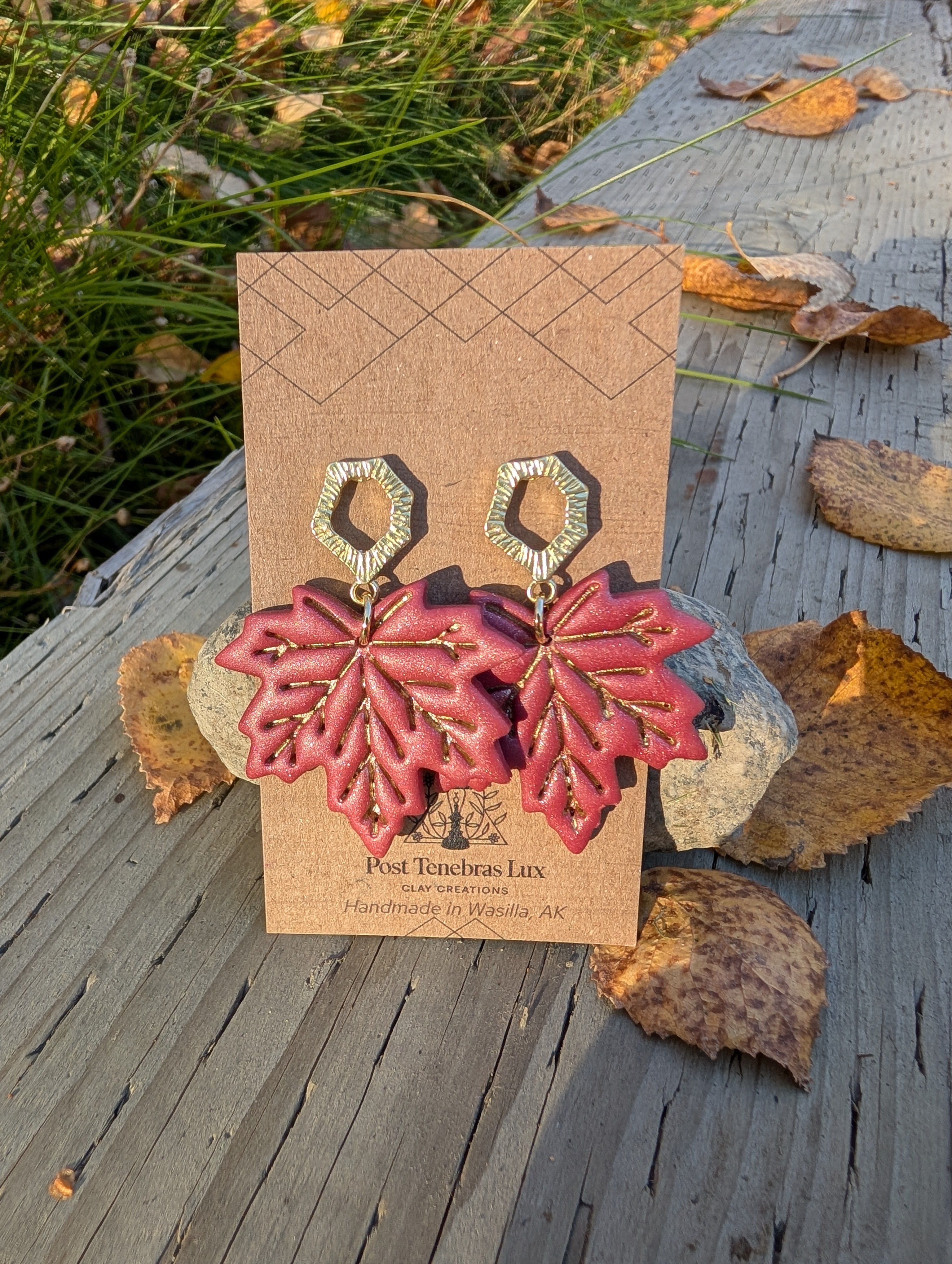 Autumn Leaf Earrings