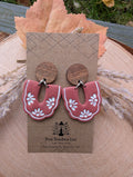 Floral U-Shaped Boho Earrings