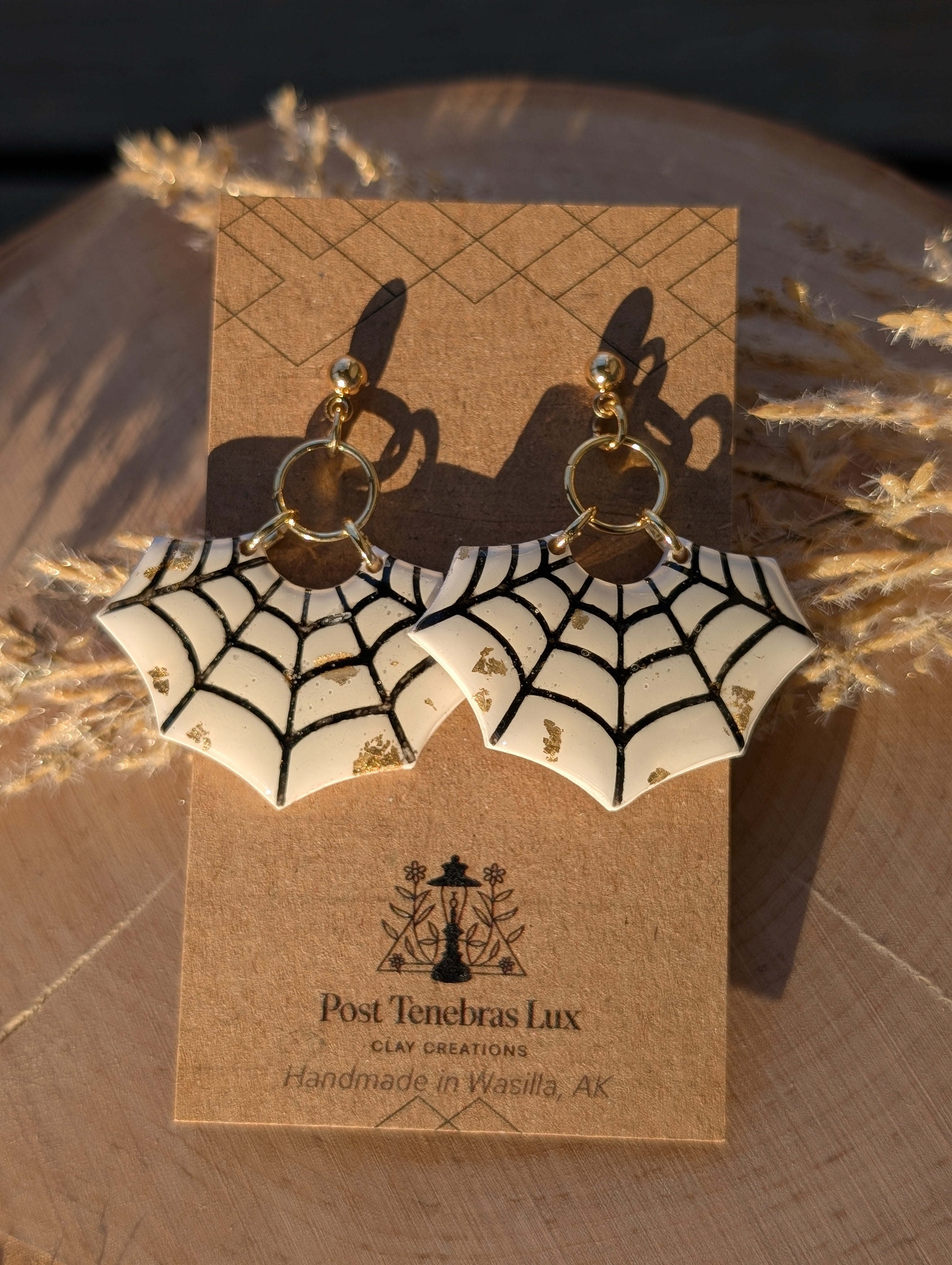 Spiderweb Earrings