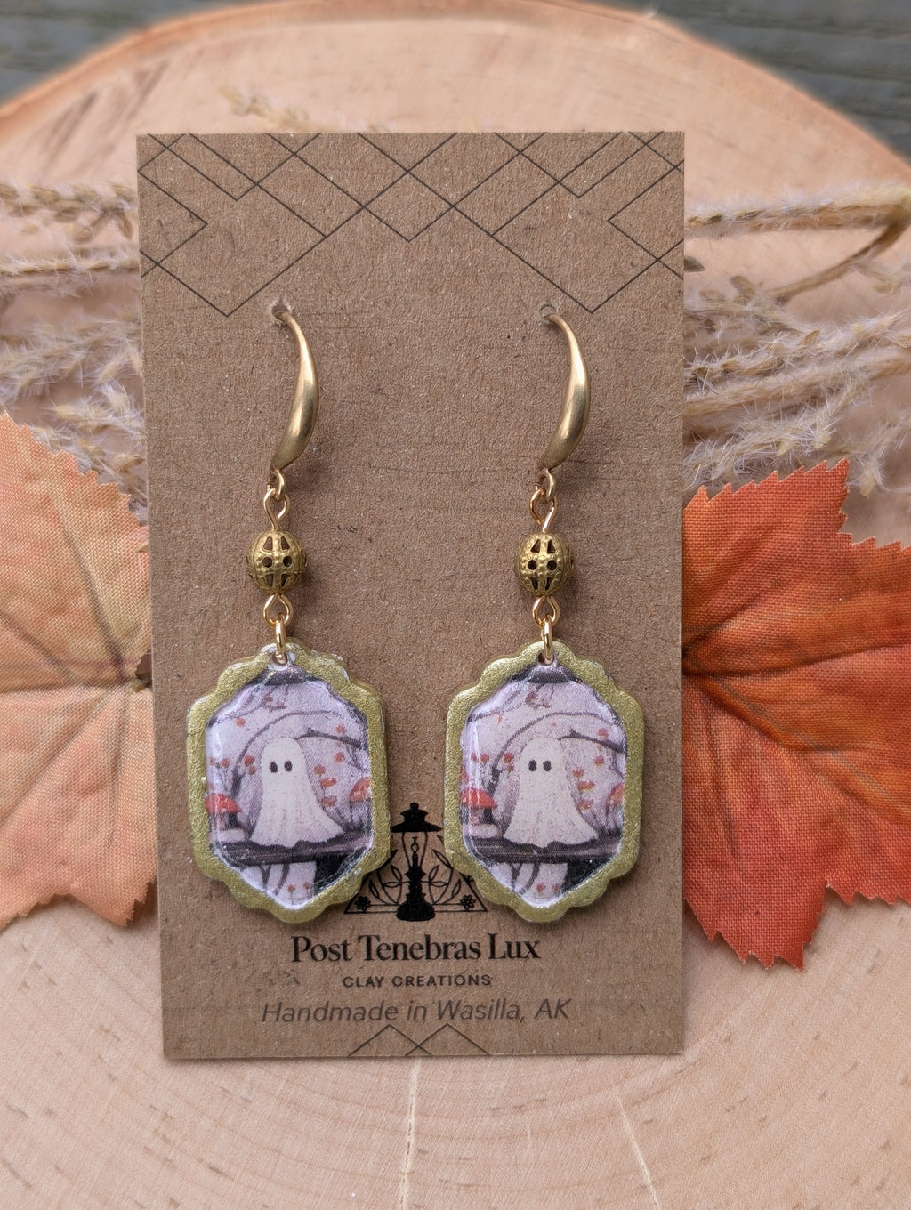 Ghost Frame Earrings