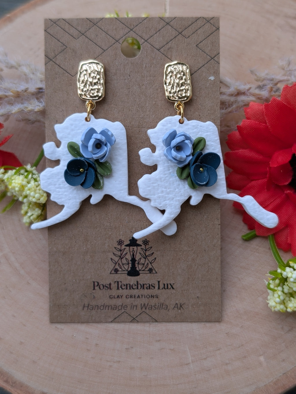 Alaska Flower Earrings