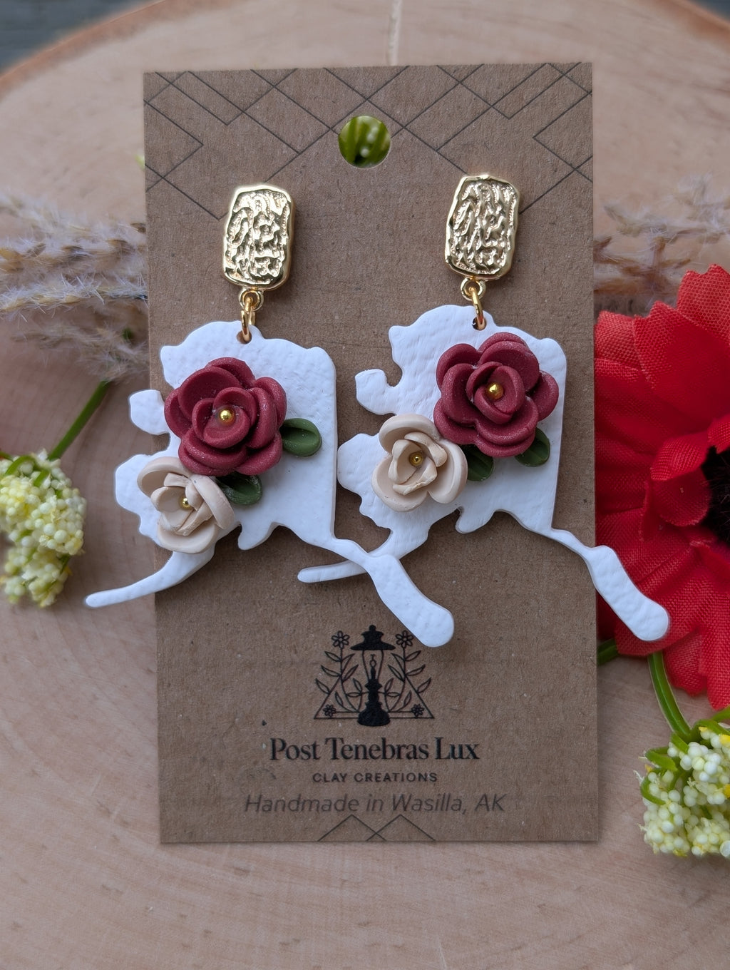 Alaska Flower Earrings