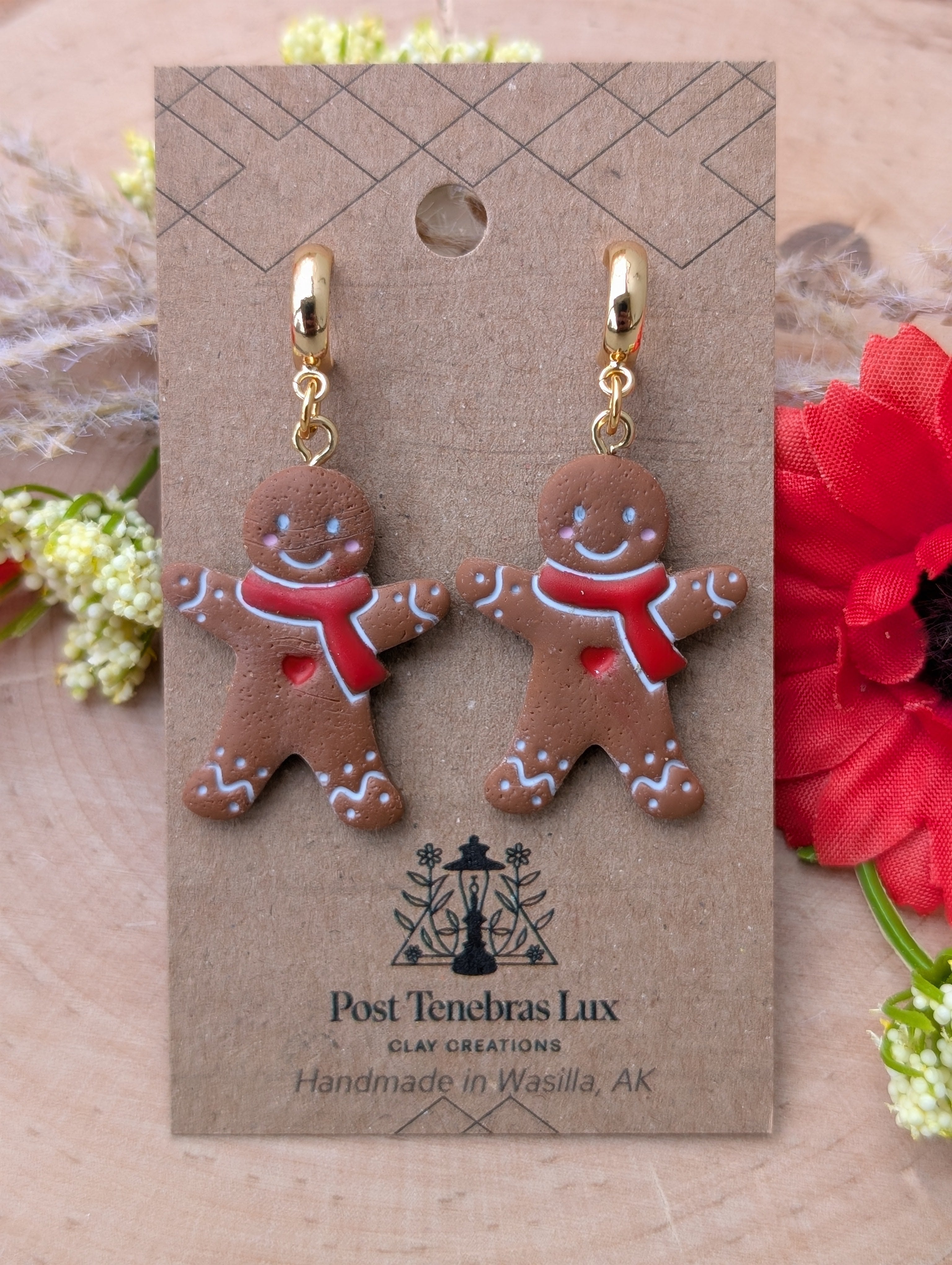 Gingerbread-Men Earrings