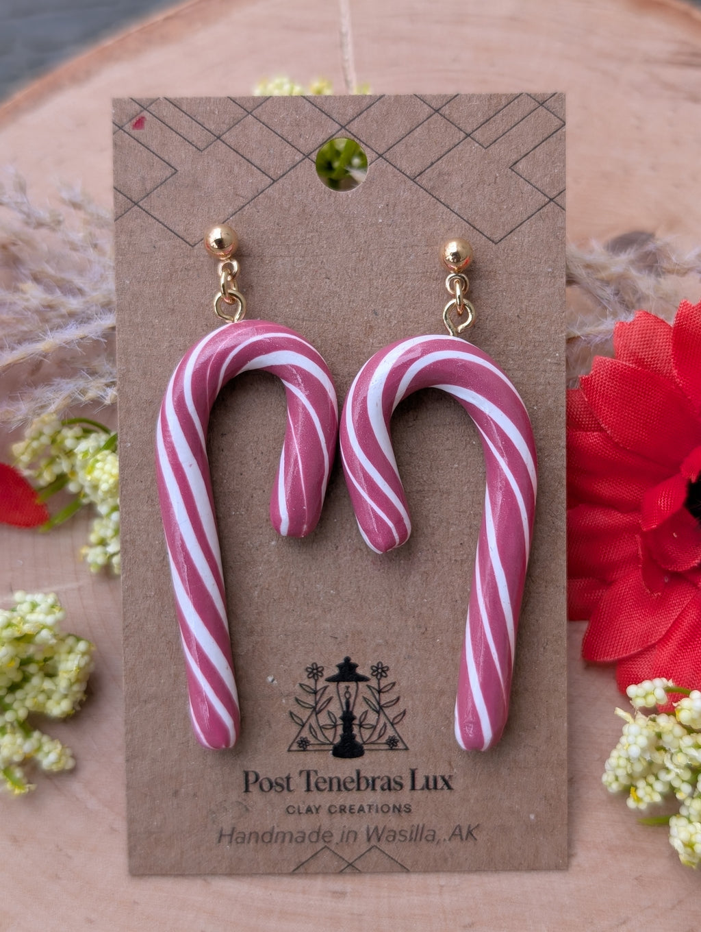 Candy Cane Earrings