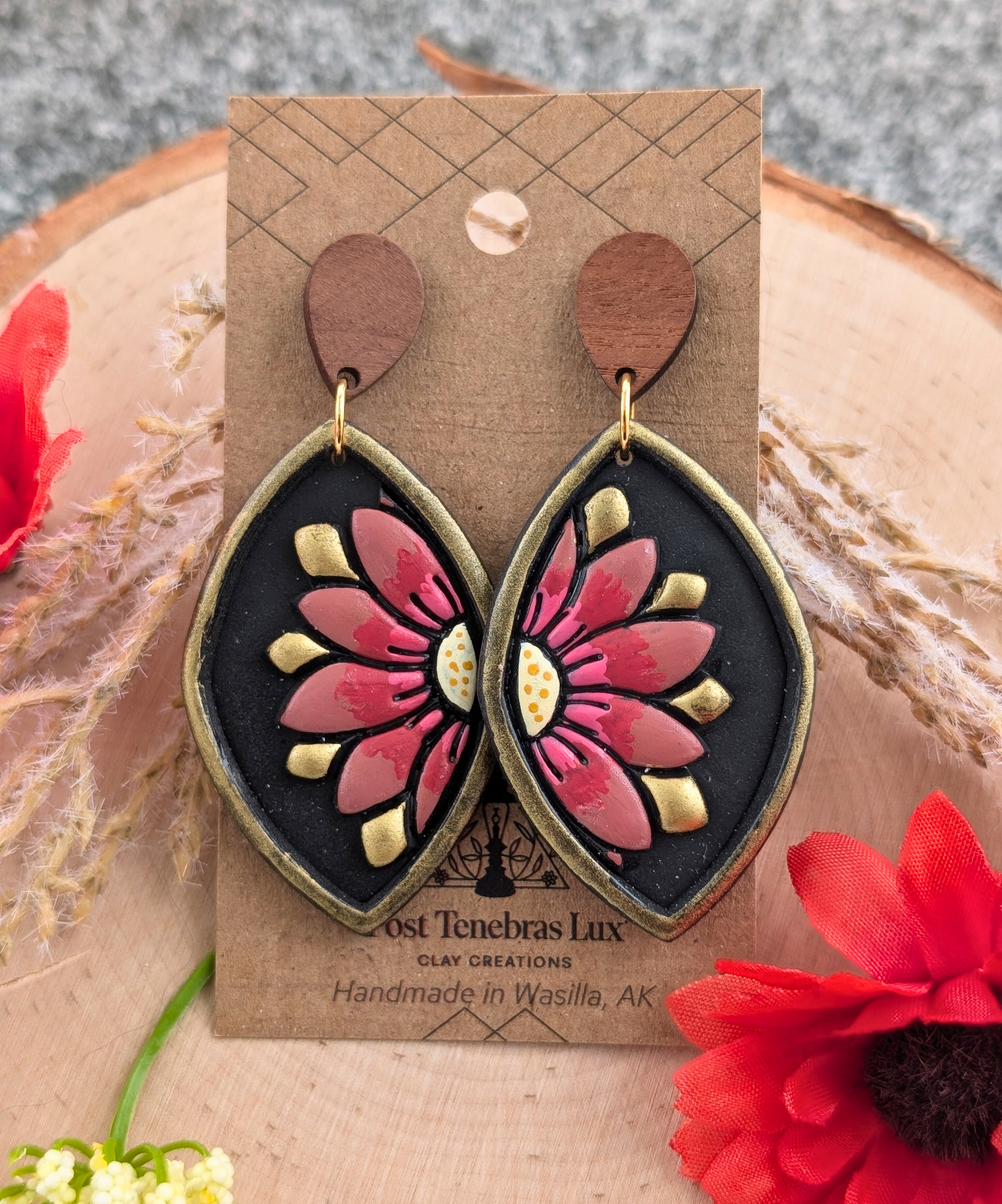 Daisy Marquise Earrings