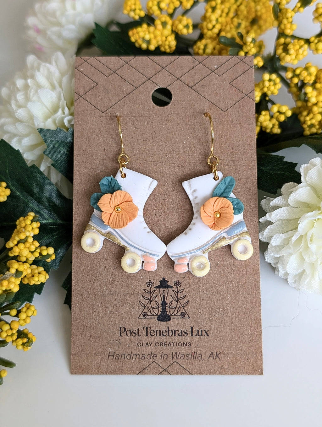 Roller Skate Earrings