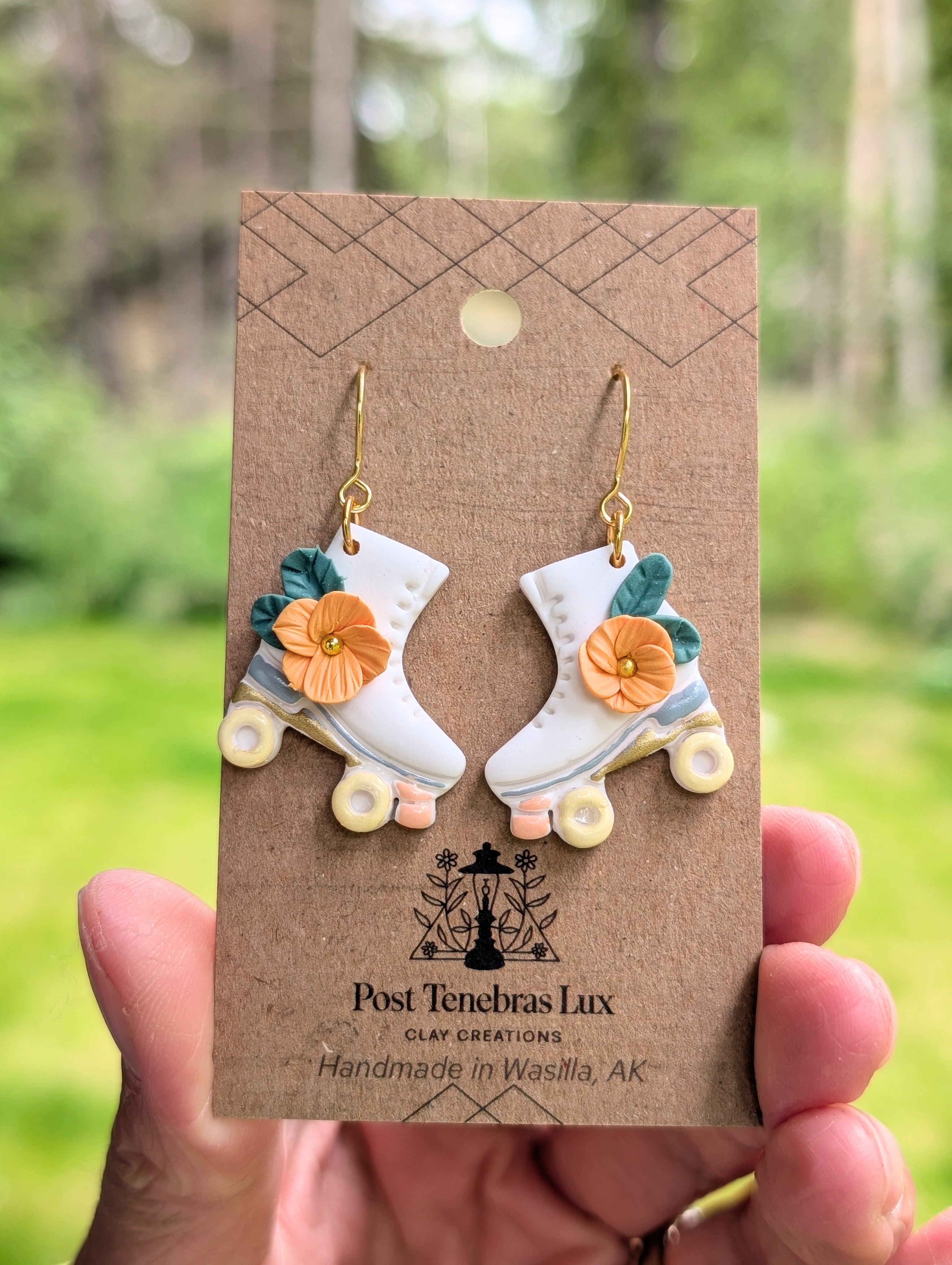 Roller Skate Earrings – Post Tenebras Lux