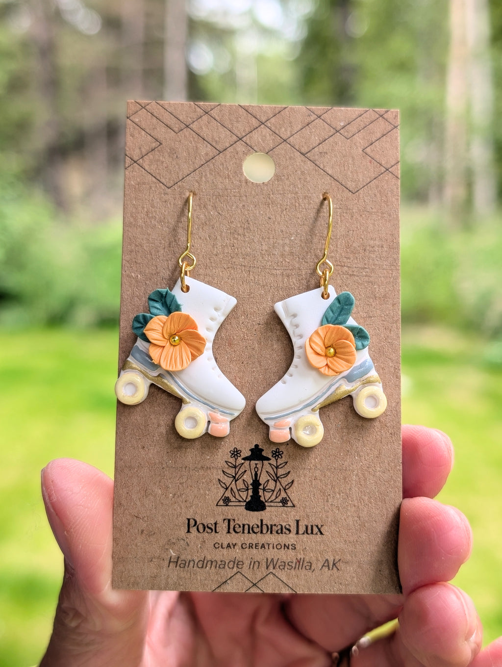 Roller Skate Earrings