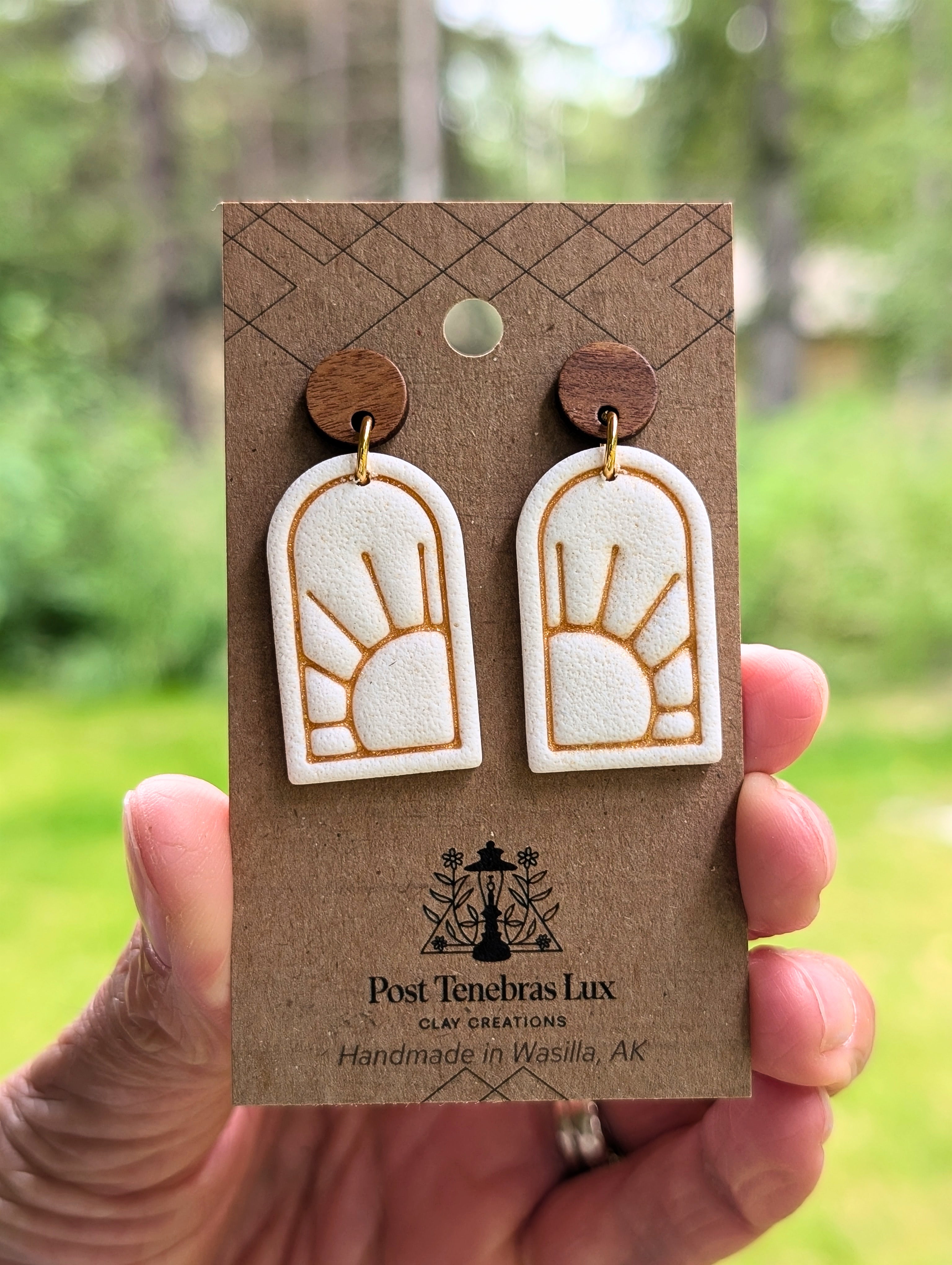 Sunshine Arch Earrings