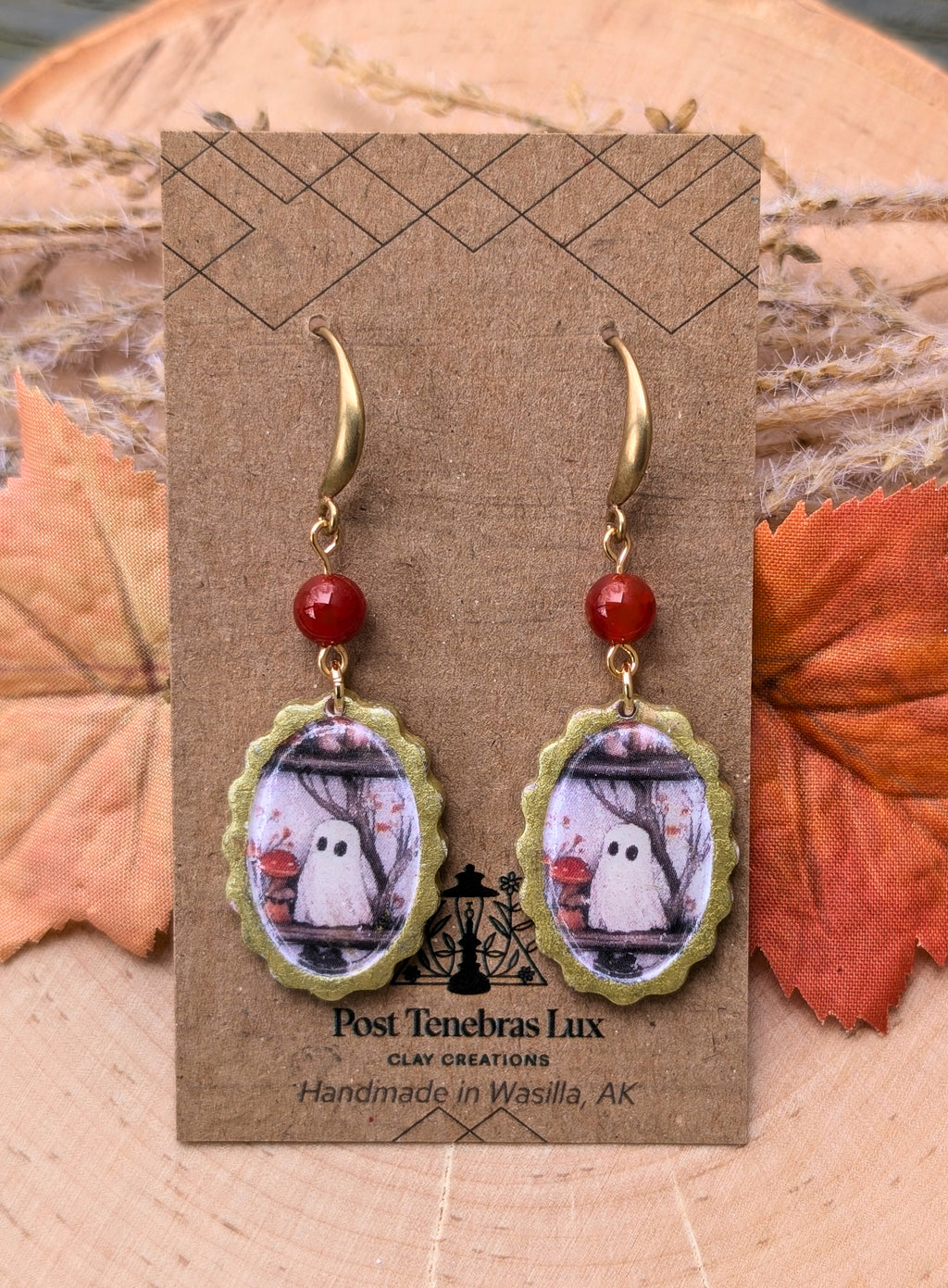 Ghost Frame Earrings
