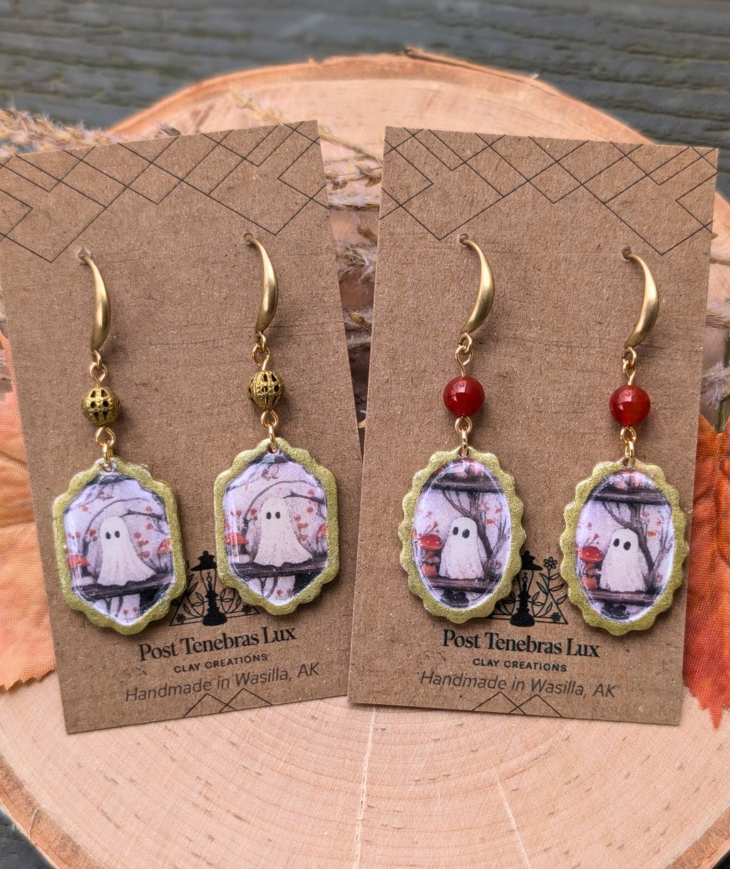 Ghost Frame Earrings