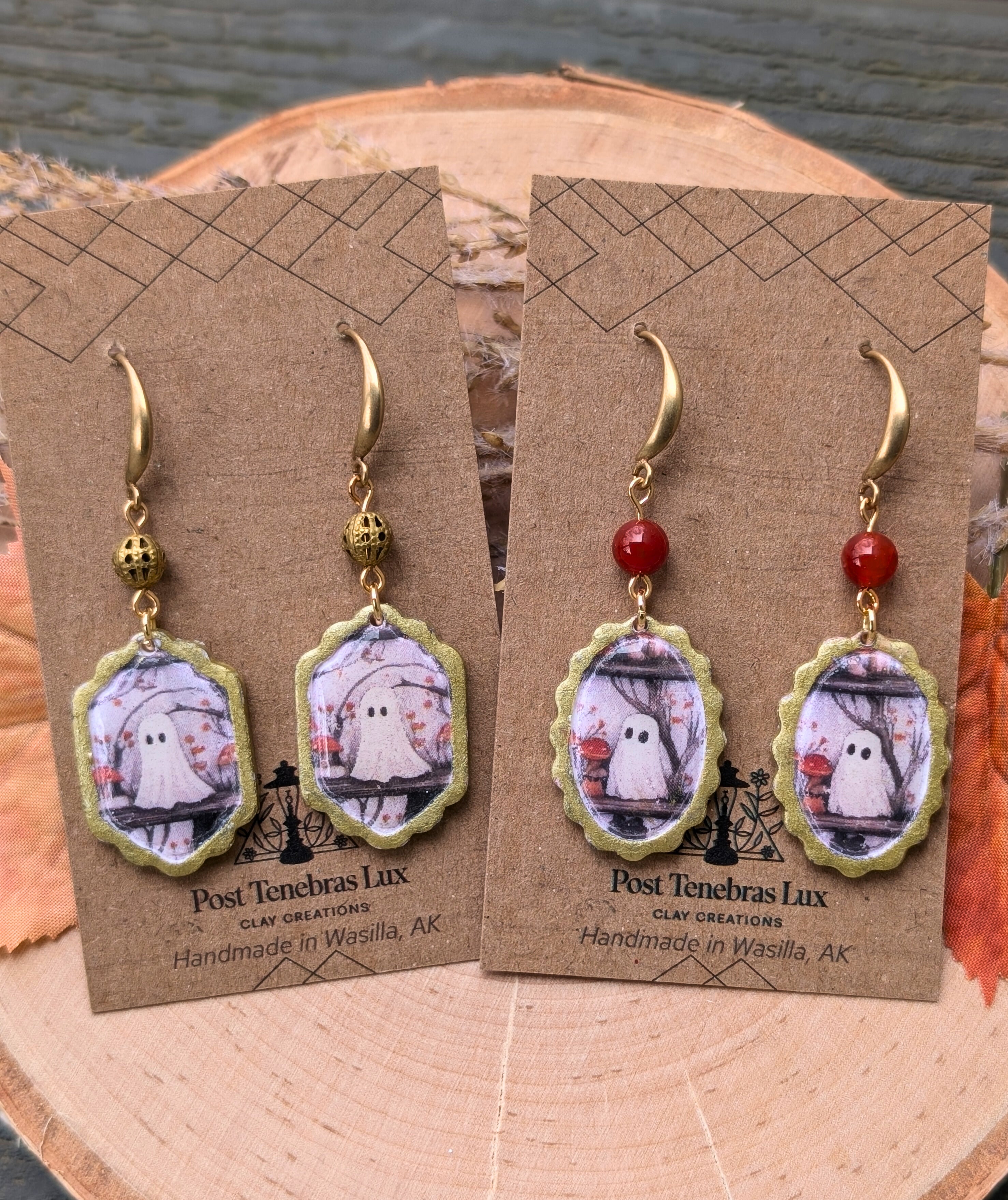 Ghost Frame Earrings