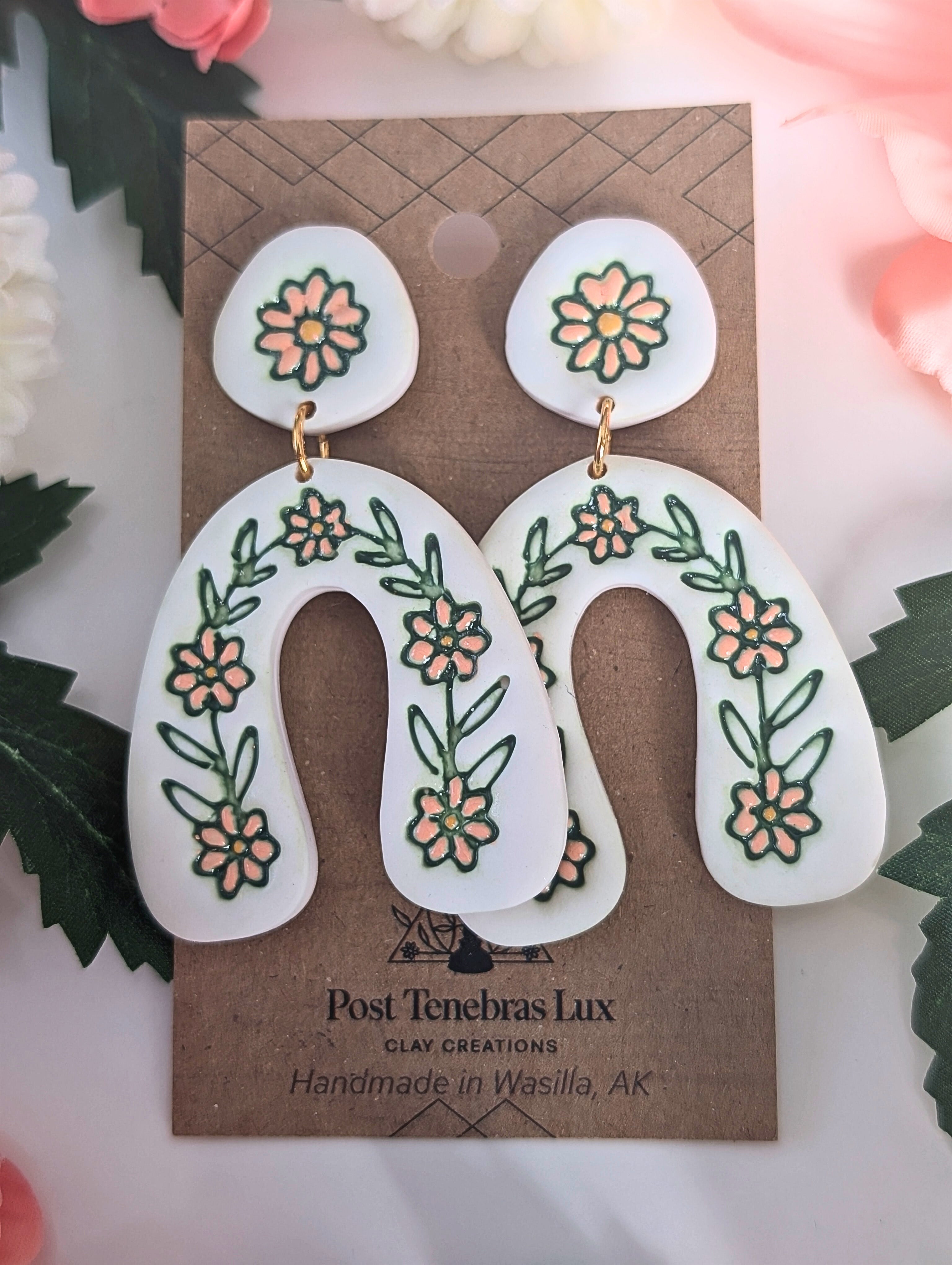 Spring Daisy Earrings